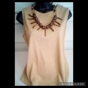 BOB Mackie Gold Blouse